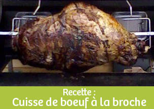 Recette Cuisse De Bœuf A La Broche Mobigrill Fabricant De