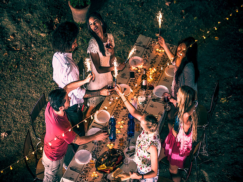 idée repas de fete tournebroche - mobigrill