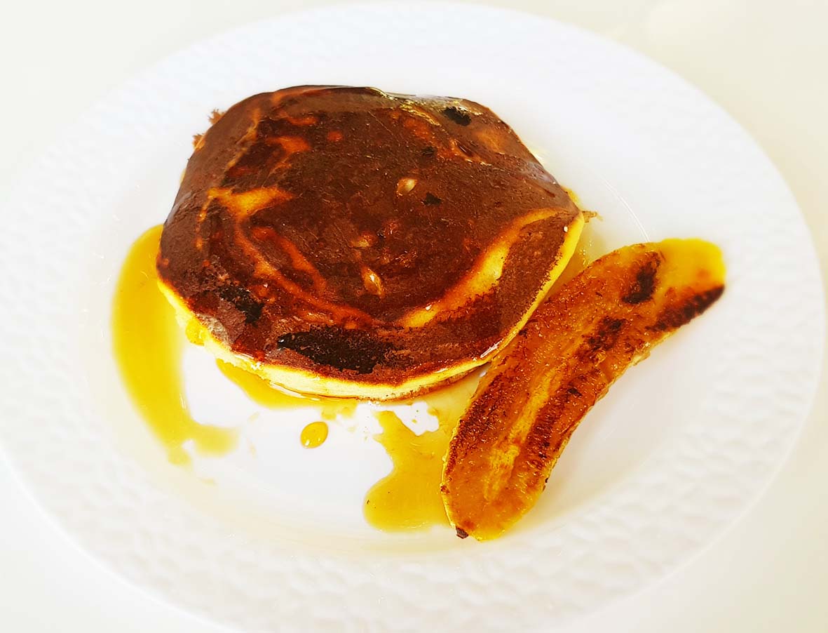 recette pancakes à la plancha