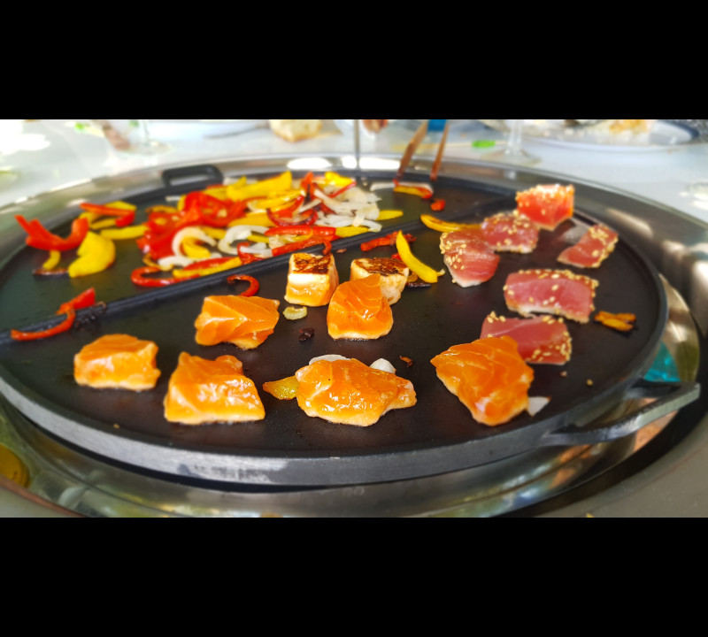 Table Plancha Cocktail Traiteur Professionnelle Mobigrill