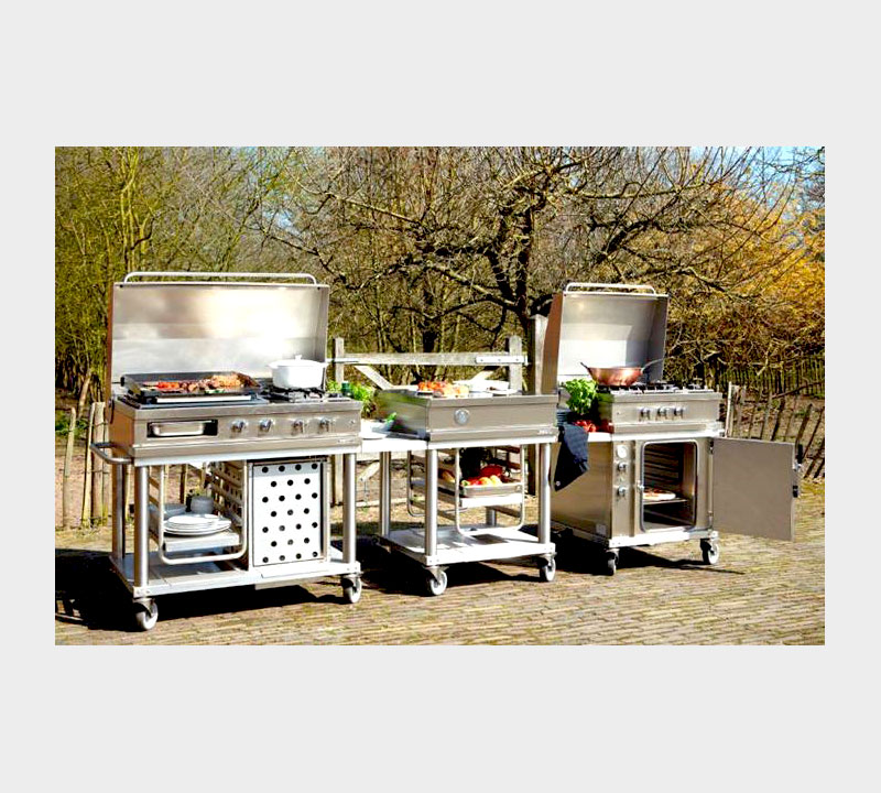 Cuisine extérieure modulable avec Module Open'Cook - Mobigrill