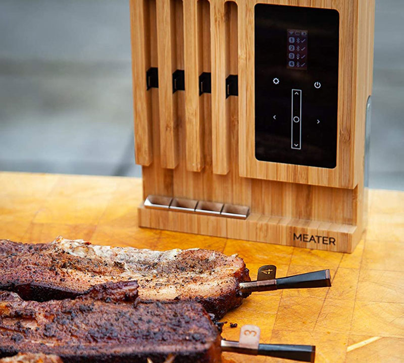 Thermomètre connecté barbecue sans fil Meater Block - Mobi-Grill