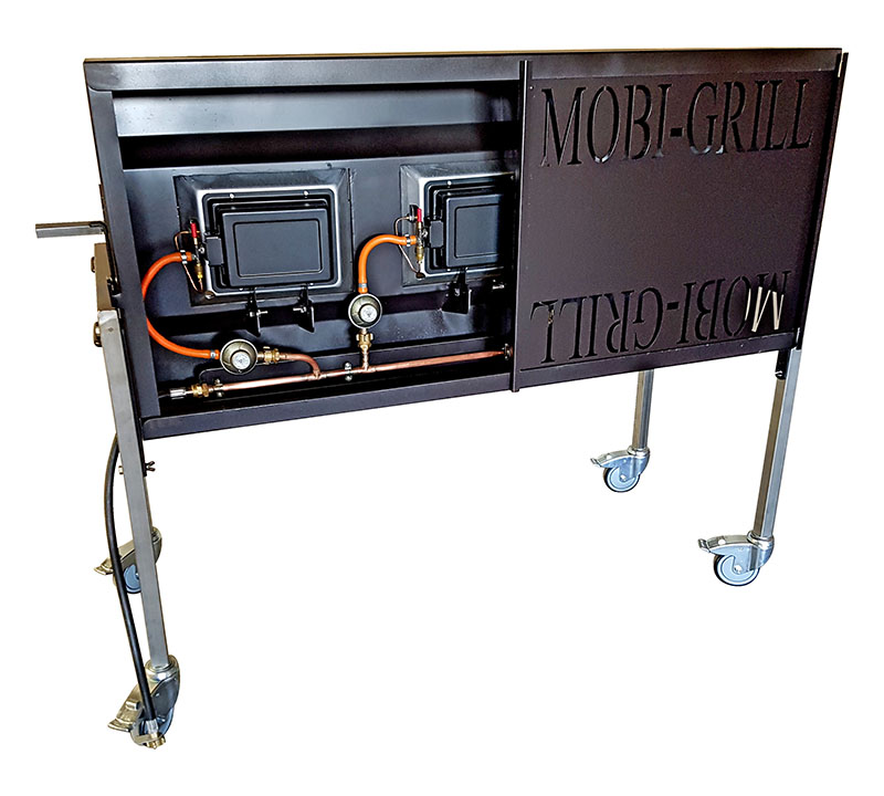 Moteur Tourne broche barbecue / méchoui professionnel ▷ Mobigrill