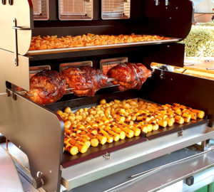 tournebroche barbecue jambons a la broche plancha mobilgrill