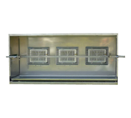 Tourne broche inox gaz Resto-Grill